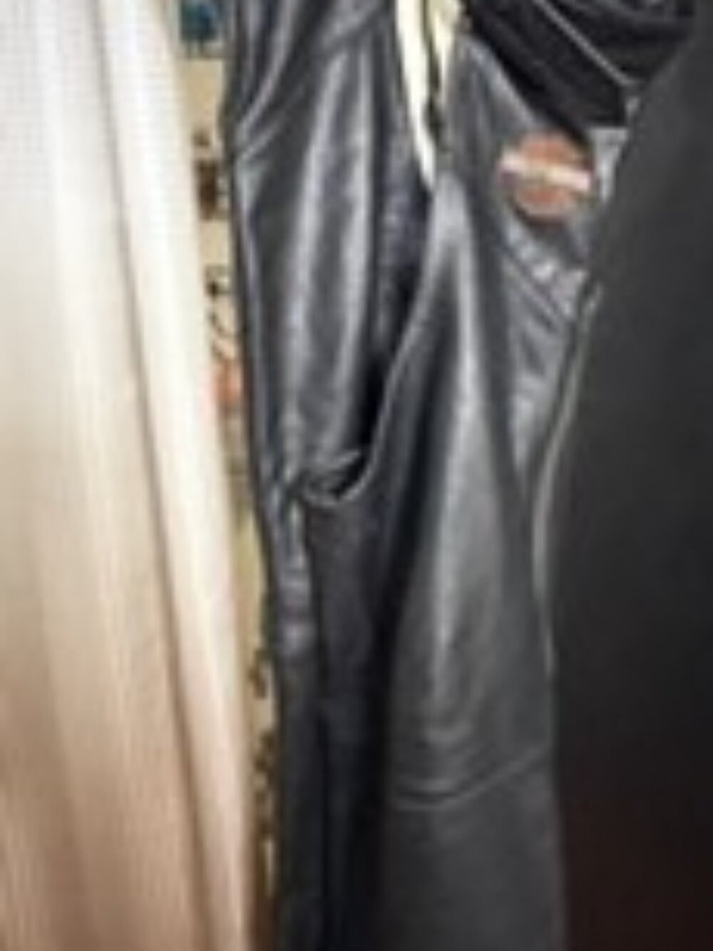 Harley Davidson Leather Chaps (L) - Picture 4 of 4